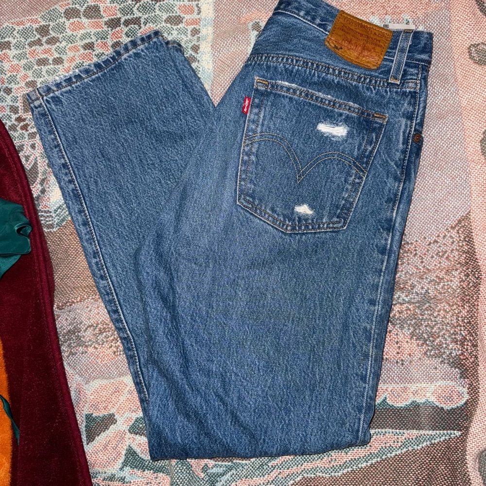 Levi's Distressed Denim Jeans